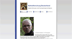 Desktop Screenshot of nahtodforschung.com